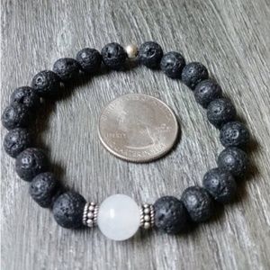 Jewelry - Moonstone and Lava Bracelet Jewelry - Moonstone and Lava Bracelet